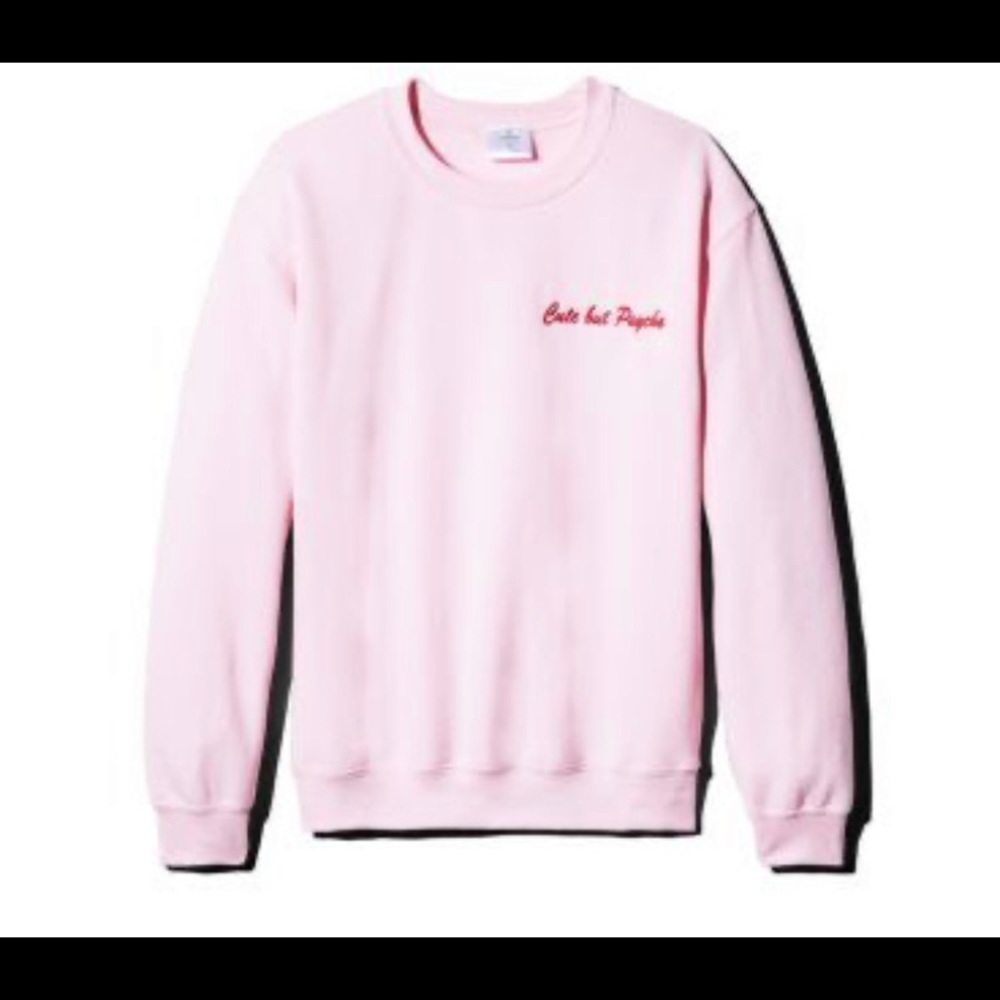 Double Trouble NWT Cute But Psycho Sweatsh… - Picture 2 of 3